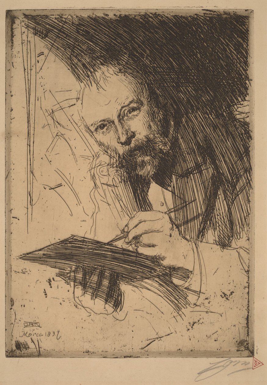 Carl Larsson av Anders Zorn