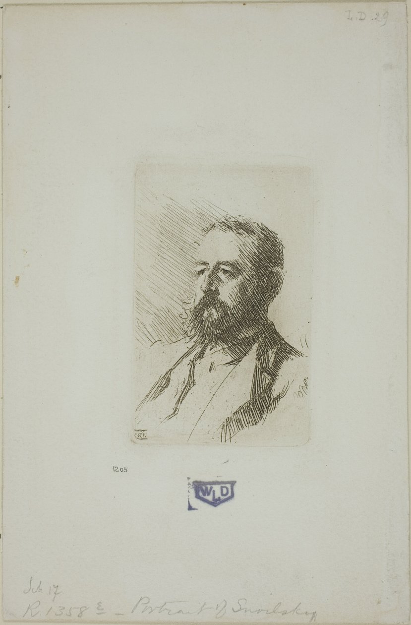 Carl Snoilsky av Anders Leonard Zorn