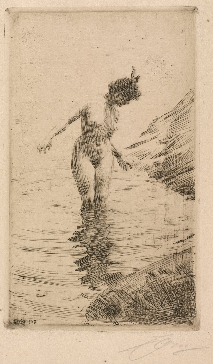 Circles of Water II av Anders Leonard Zorn