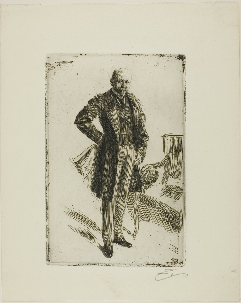 Oberst Lamont I (hel lengde) av Anders Leonard Zorn