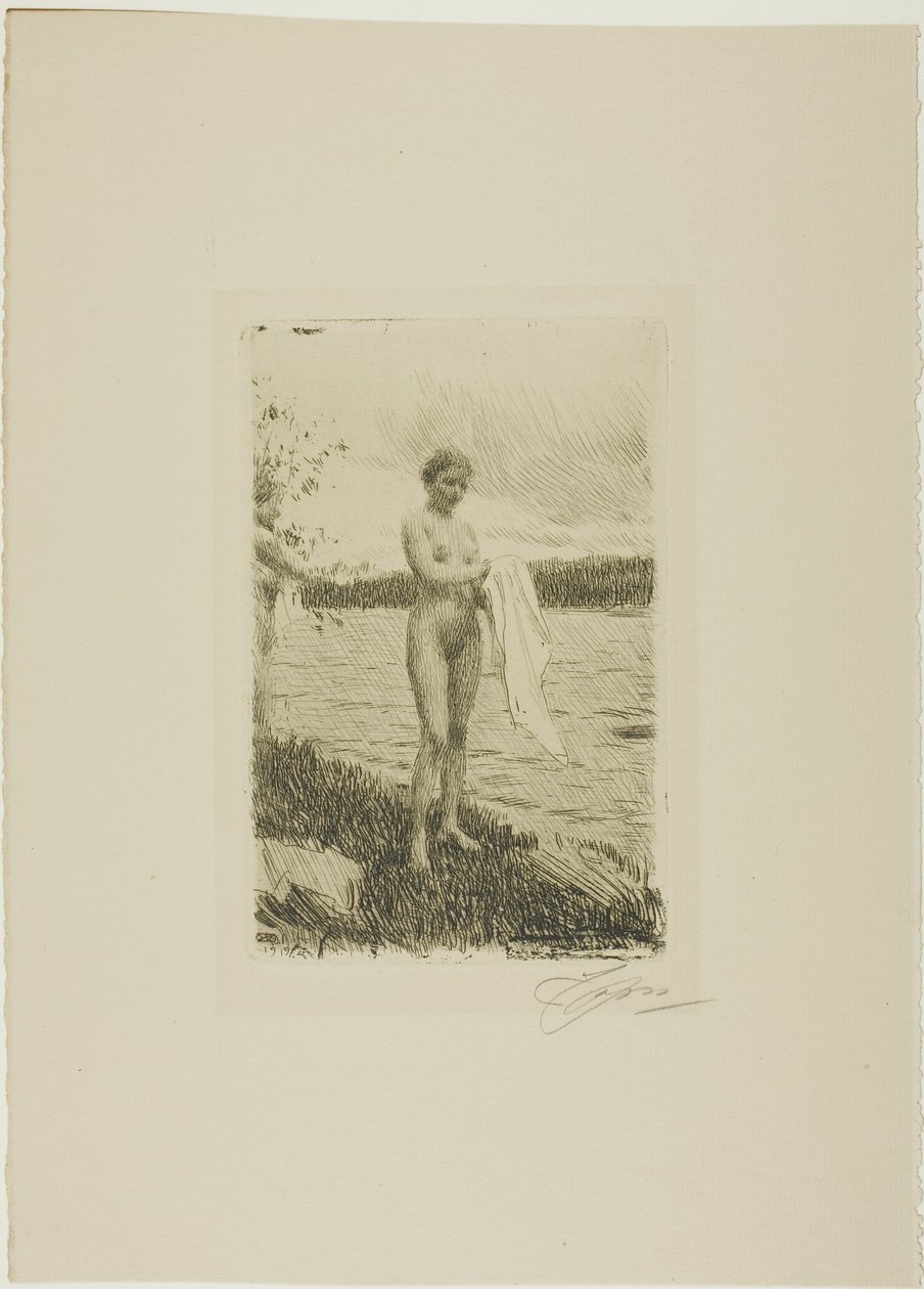 Dalelva av Anders Leonard Zorn