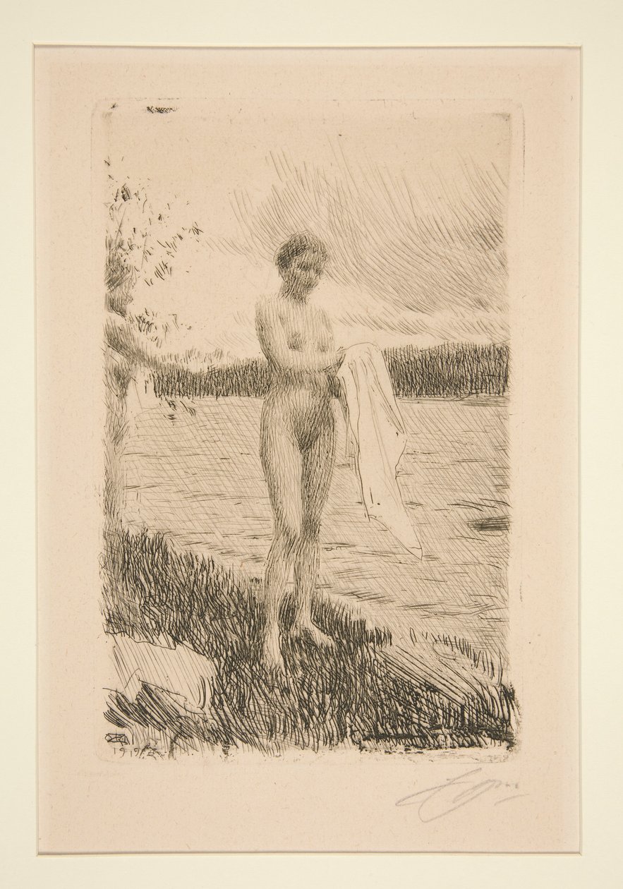 Dalelva av Anders Leonard Zorn