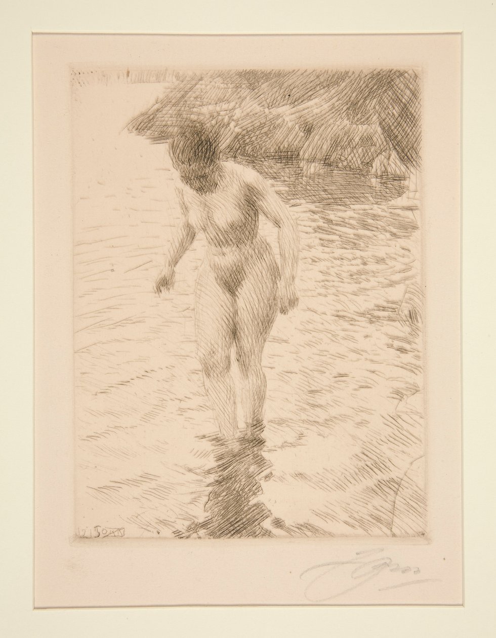 dollar av Anders Leonard Zorn
