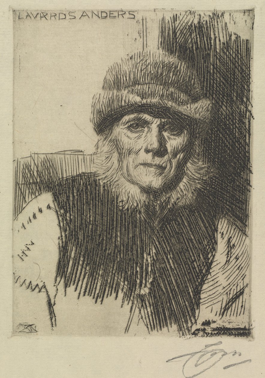 Bonde fra Dalarna av Anders Zorn