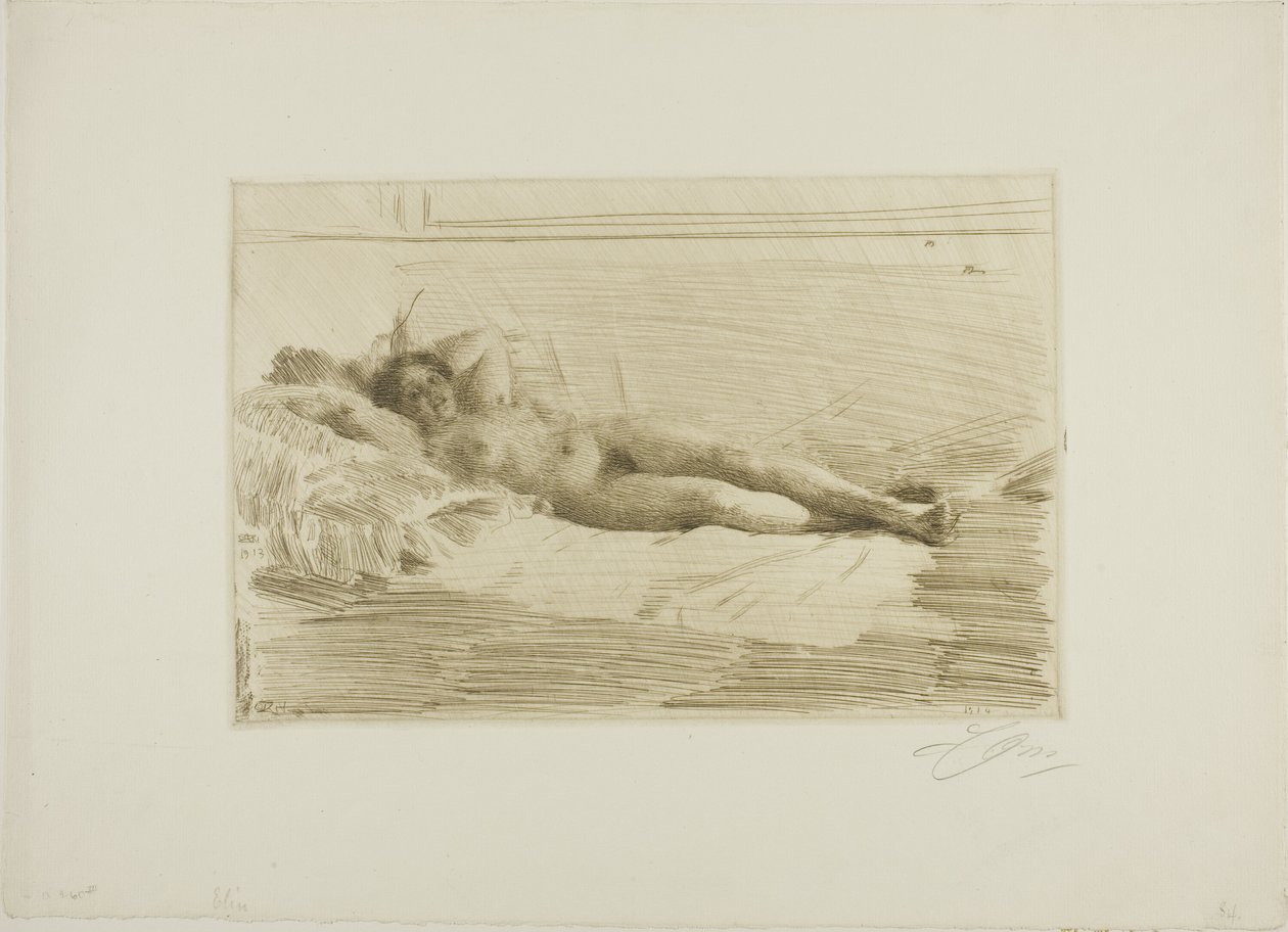 Elin av Anders Leonard Zorn
