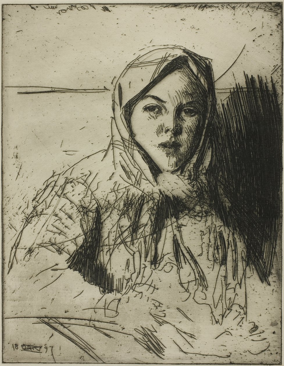 Emma, Jente fra Mora av Anders Leonard Zorn