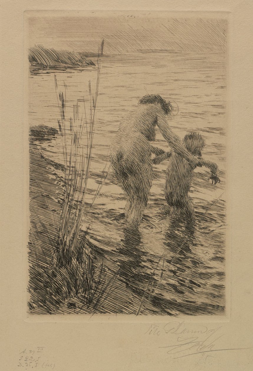 En premiere av Anders Zorn