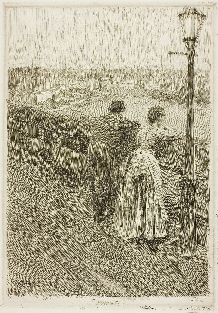 Fisker ved Saint Ives av Anders Leonard Zorn