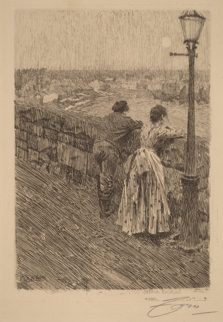 Fisker i Saint Ives av Anders Zorn