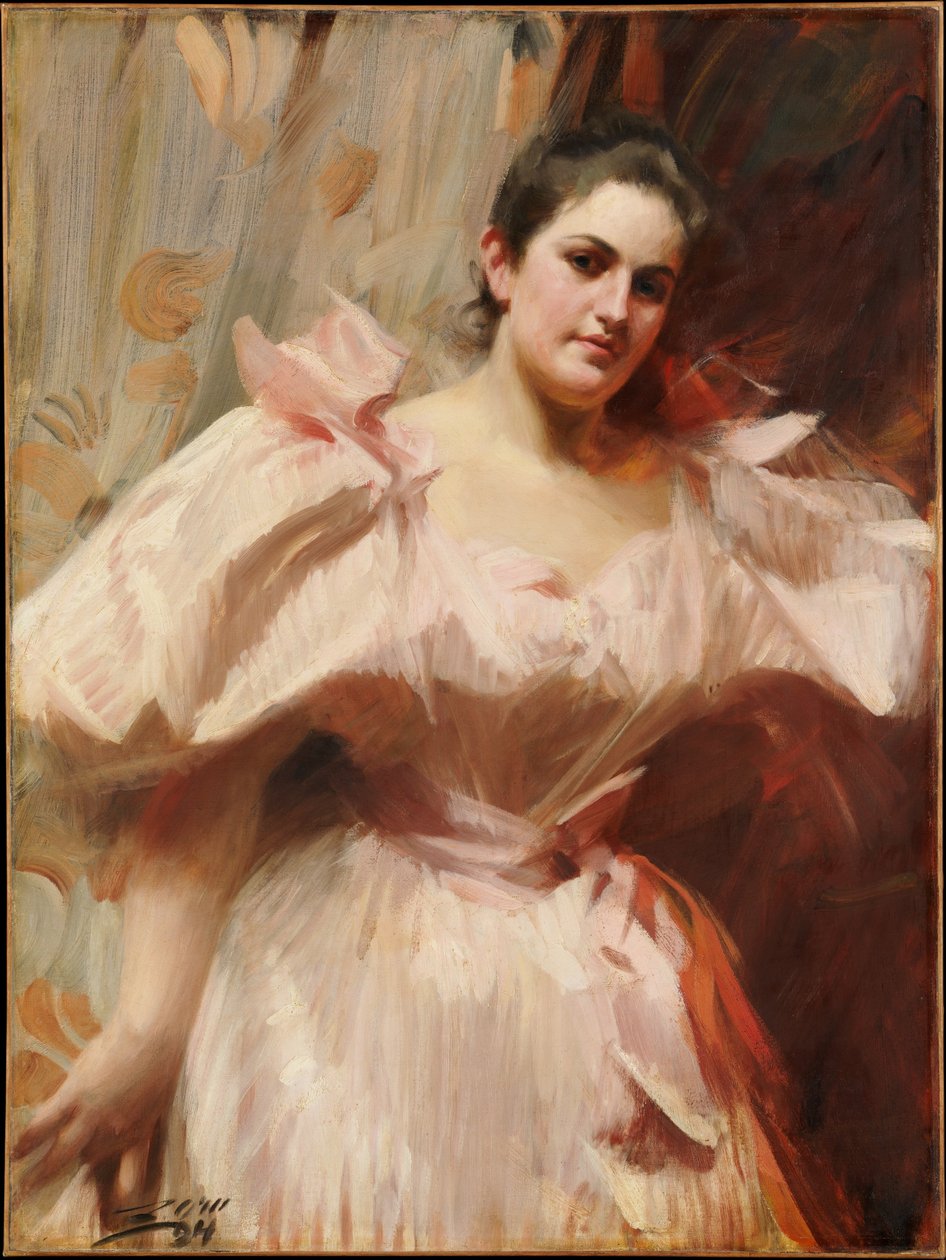 Frieda Schiff (1876-1958), senere fru Felix M. Warburg av Anders Zorn