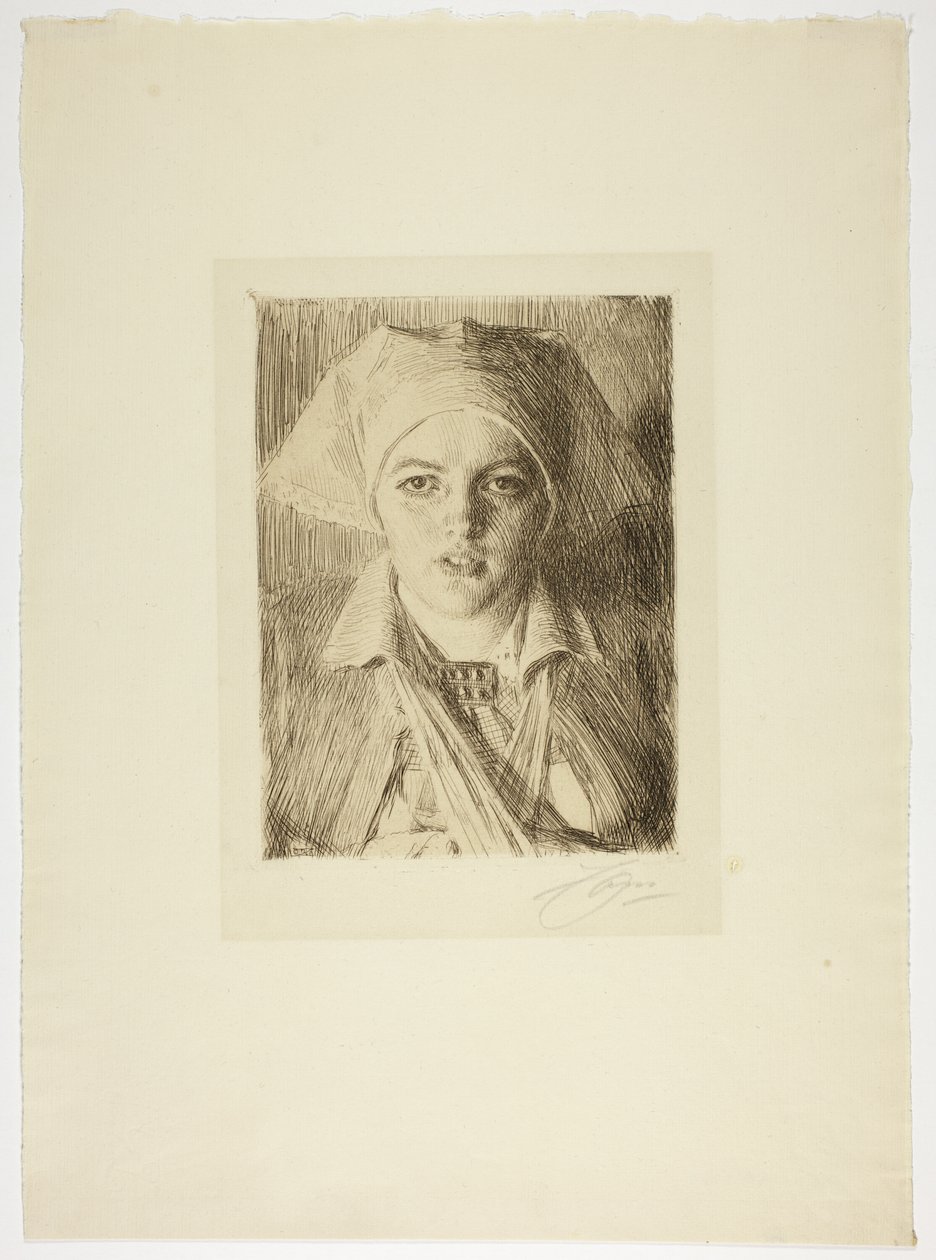 Gulli II av Anders Leonard Zorn