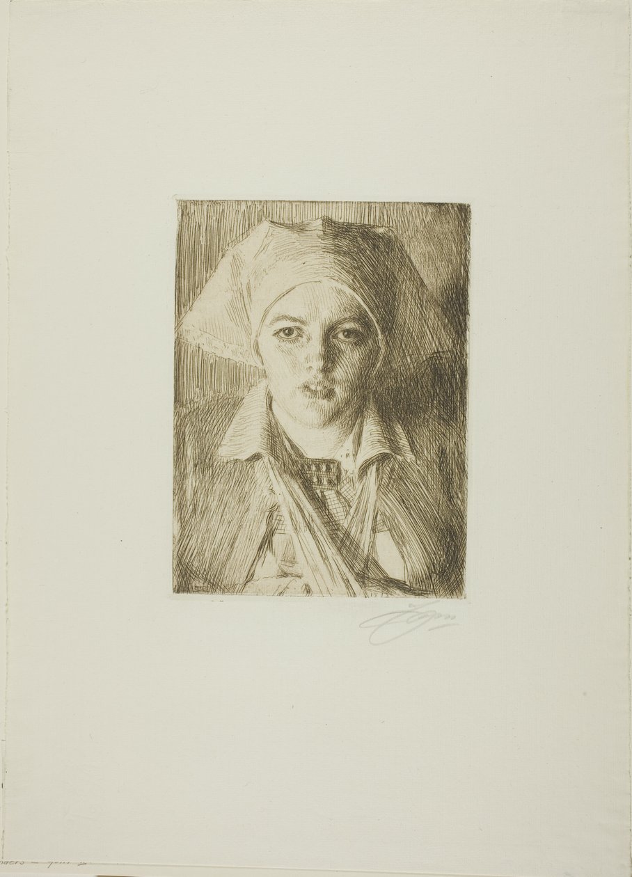 Gulli II av Anders Leonard Zorn