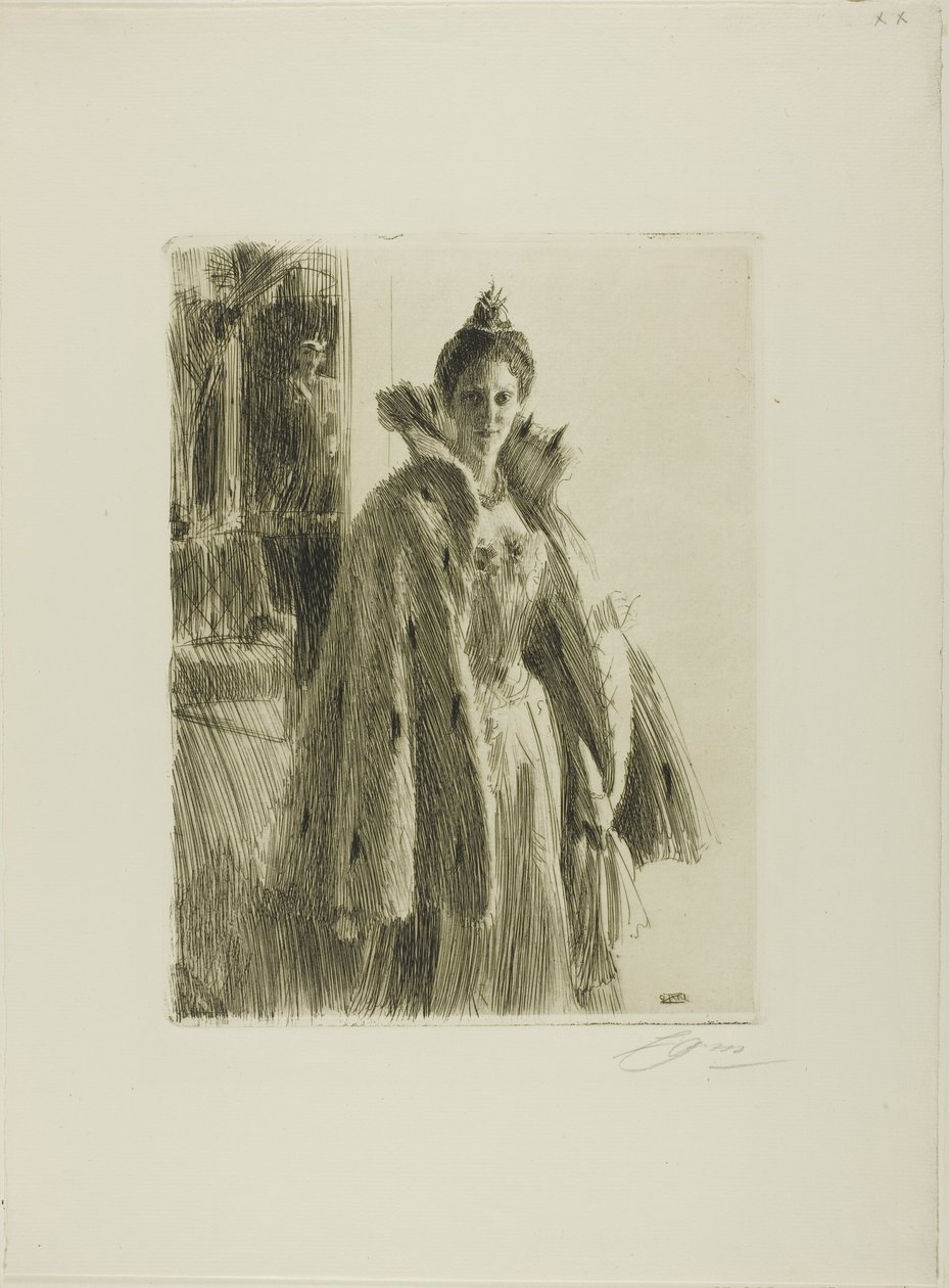 HKH Prinsesse Ingeborg av Sverige II av Anders Leonard Zorn