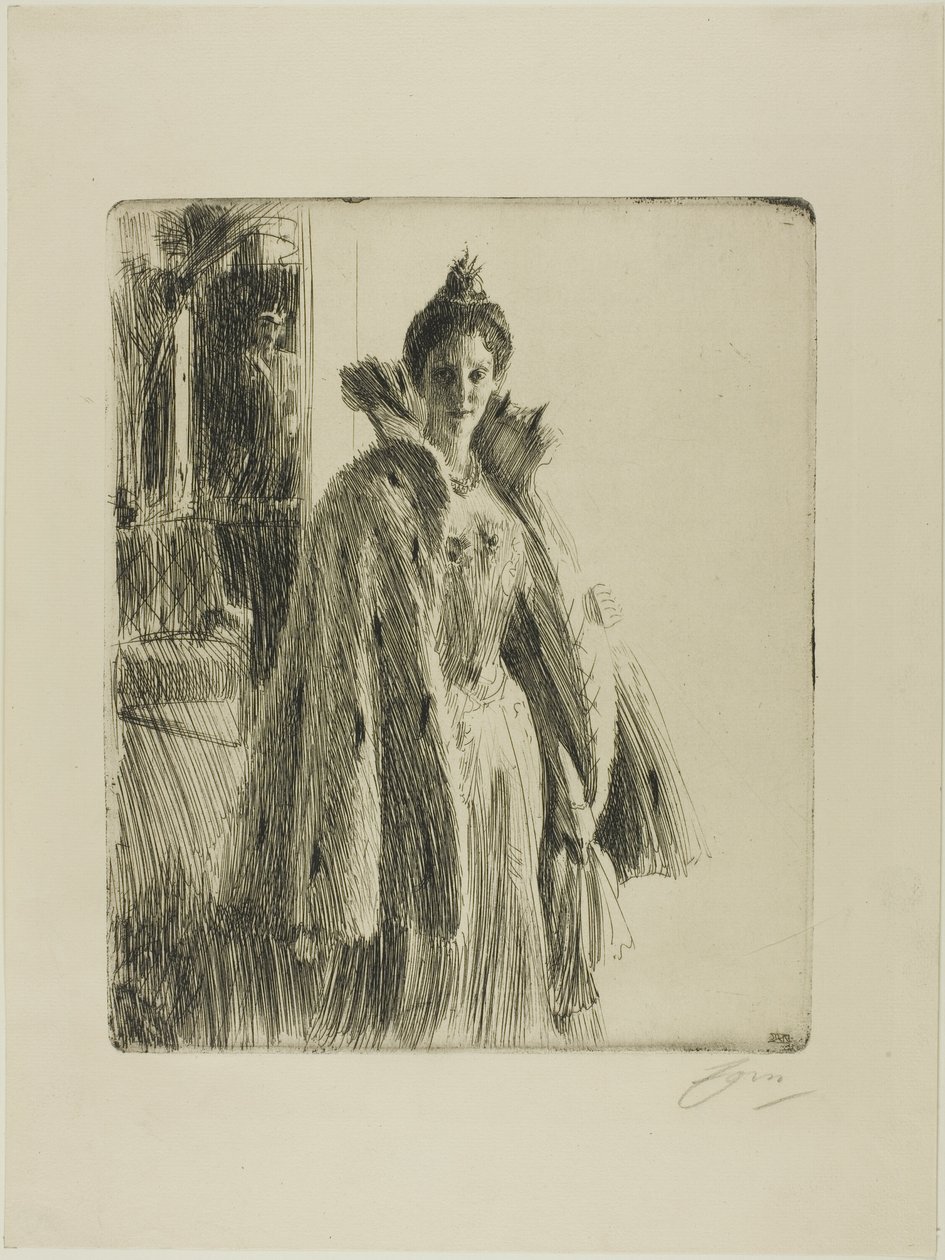 H. R. H. Prinsesse Ingeborg av Sverige II av Anders Leonard Zorn