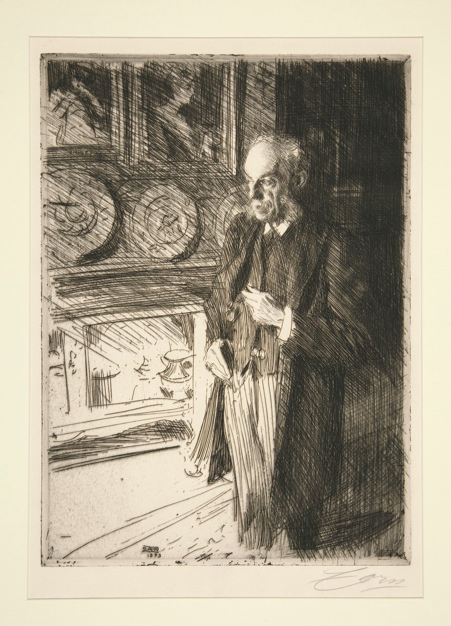 Hanry Marquand av Anders Leonard Zorn