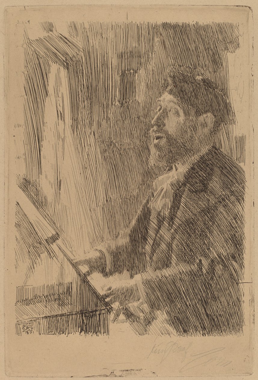 J.B. Faure av Anders Leonard Zorn