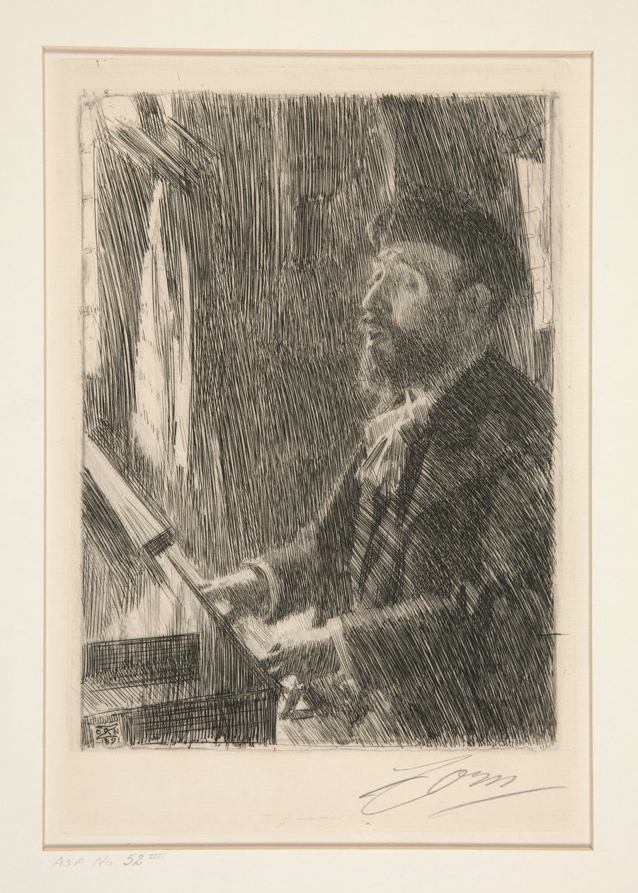 J.B. Faure av Anders Leonard Zorn