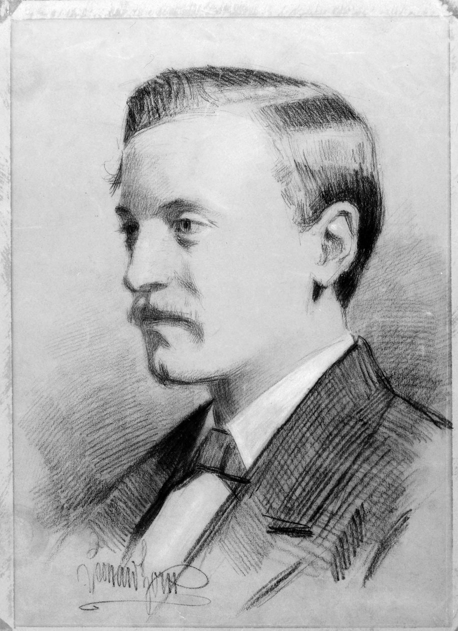 Mannsportrett av Anders Zorn