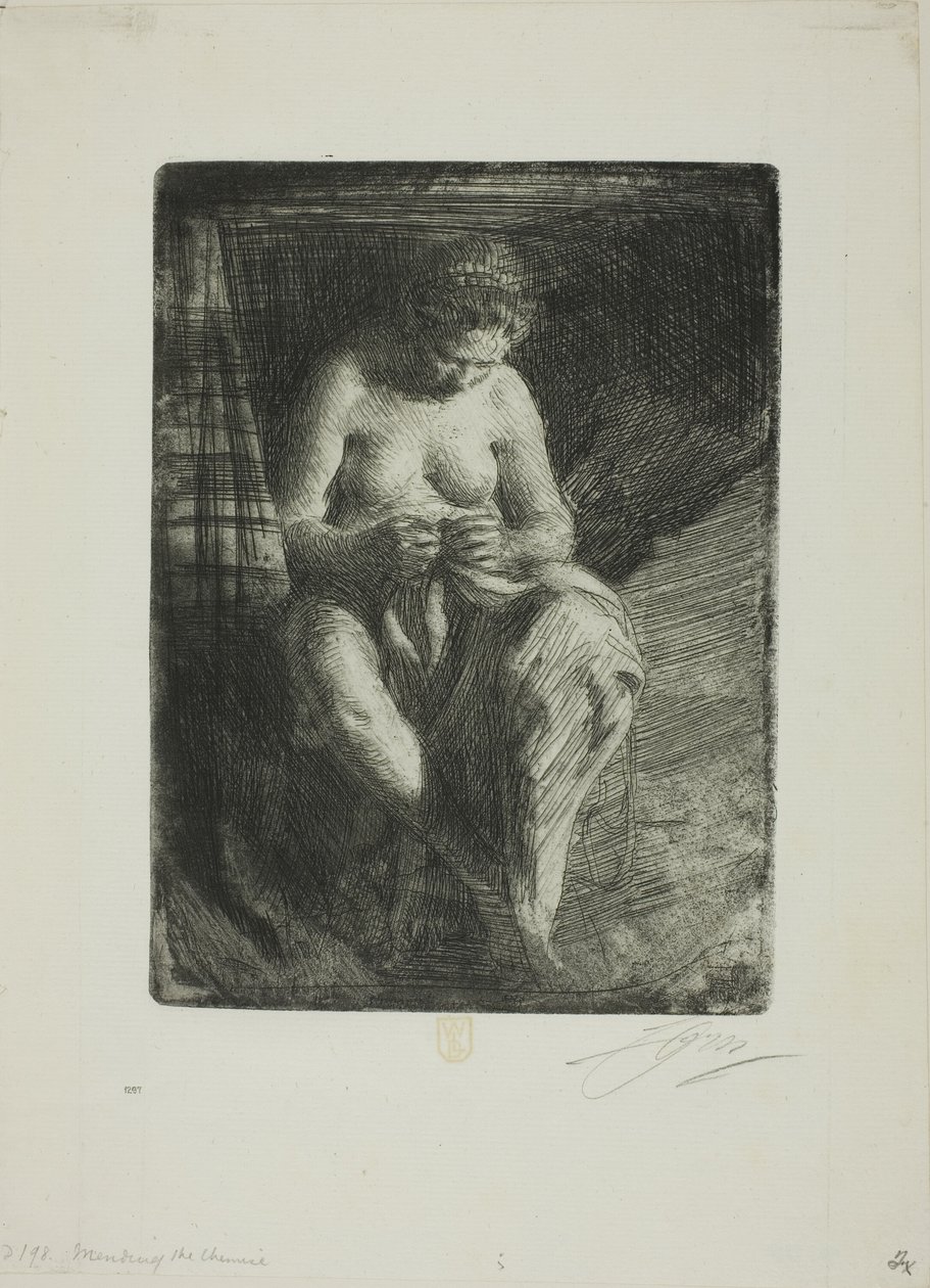 Mending av Anders Leonard Zorn