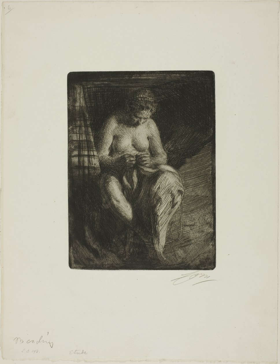 Mending av Anders Leonard Zorn