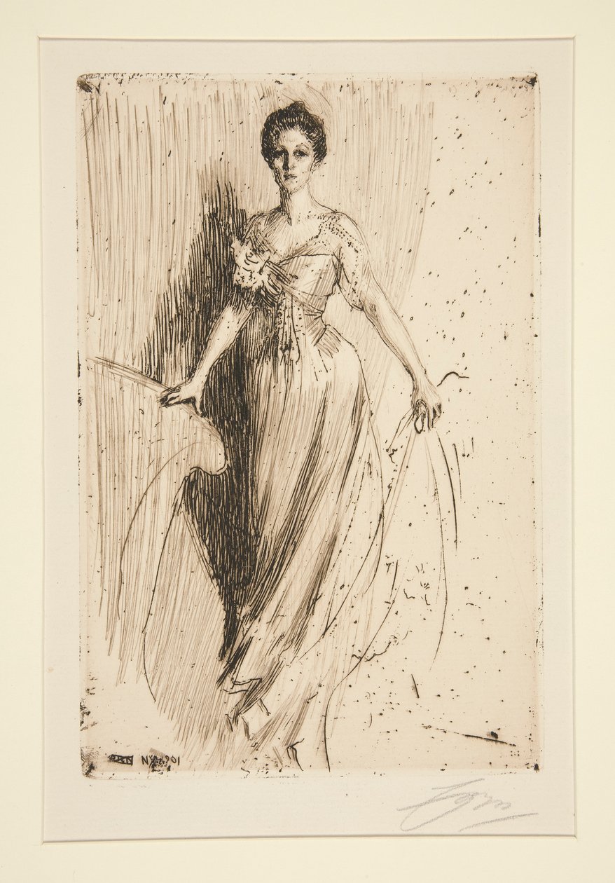 Frøken Ludman av Anders Leonard Zorn