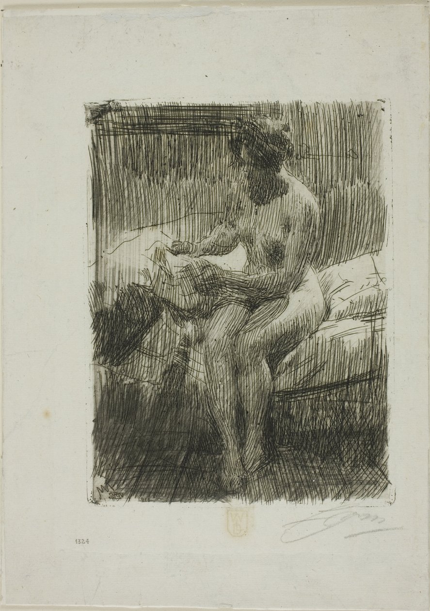 Modelllesing av Anders Leonard Zorn