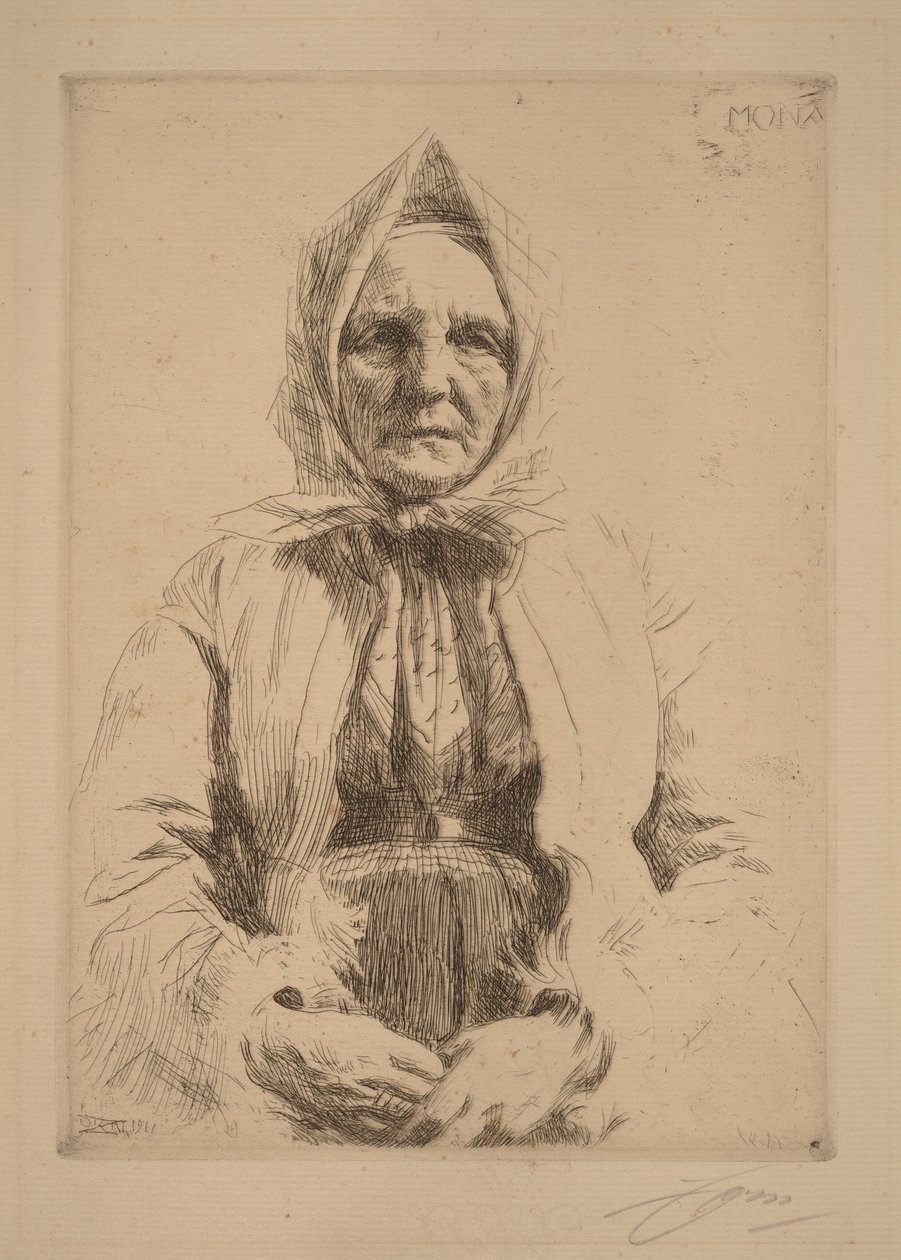 Mona av Anders Zorn