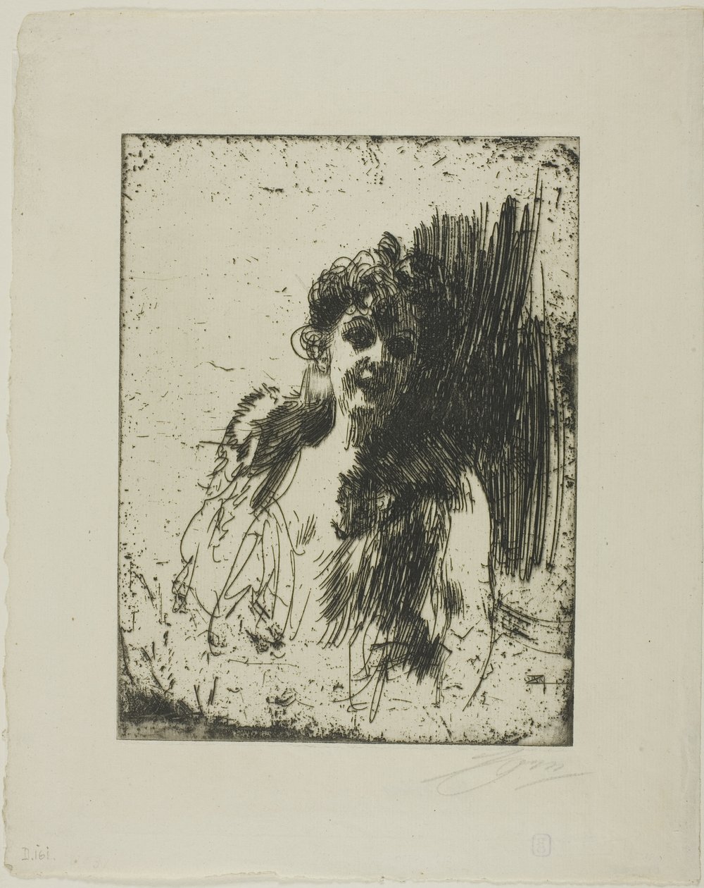 Fru Cotton II av Anders Leonard Zorn
