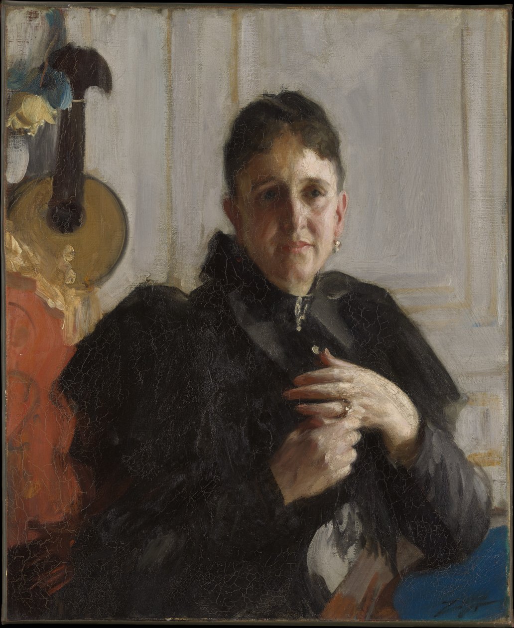 Fru John Crosby Brown (Mary Elizabeth Adams, 1842-1918) av Anders Zorn