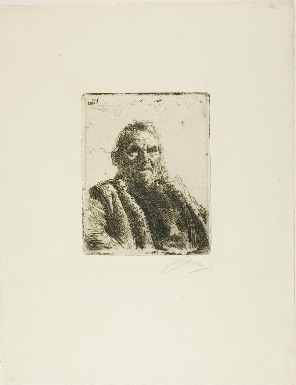 Old Soldier ("Prinsen") av Anders Leonard Zorn