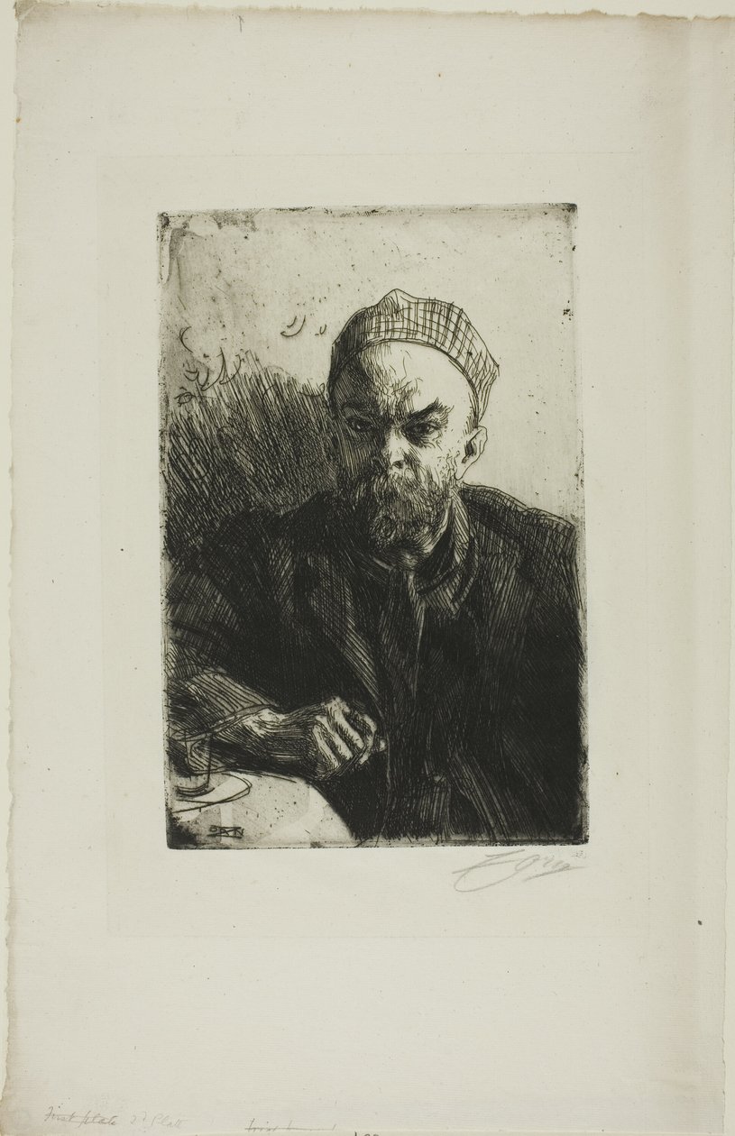 Paul Verlaine I av Anders Leonard Zorn