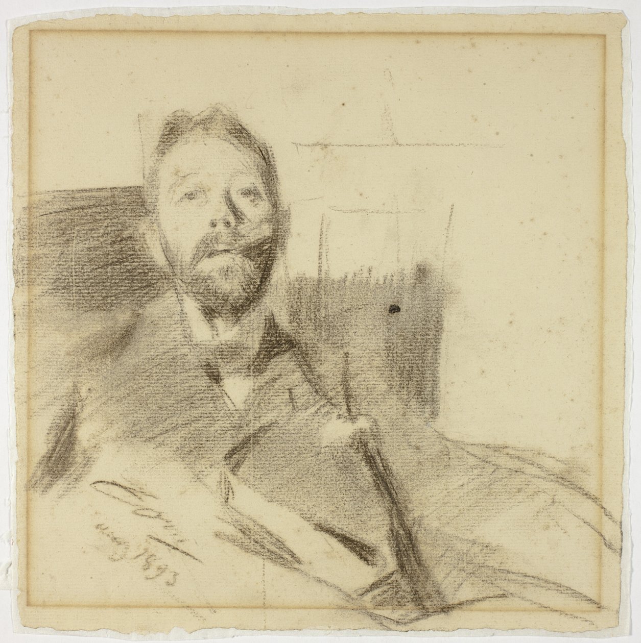 Portrett av Charles Deering av Anders Leonard Zorn