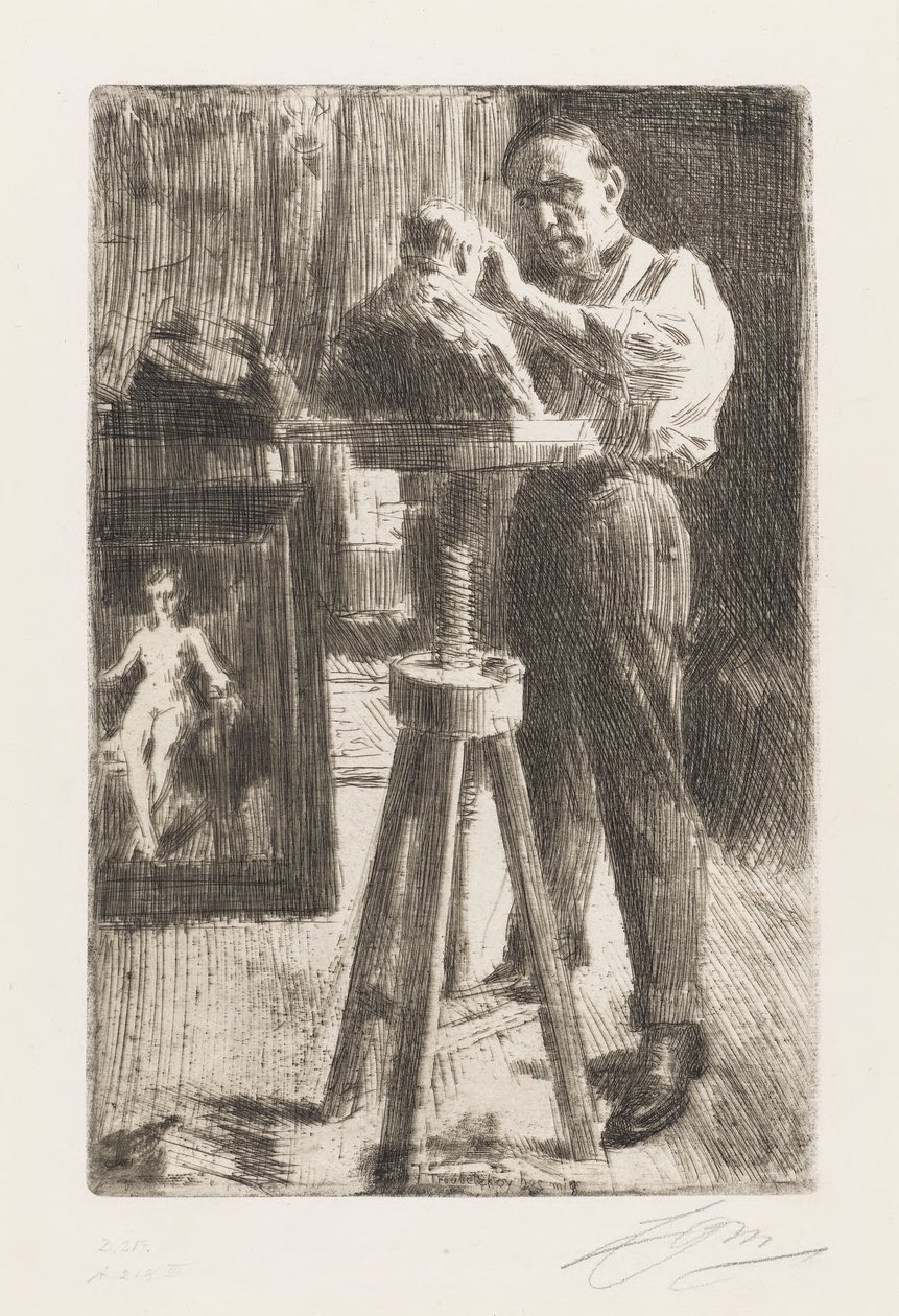 Prins Paul Troubetzkoy I av Anders Zorn