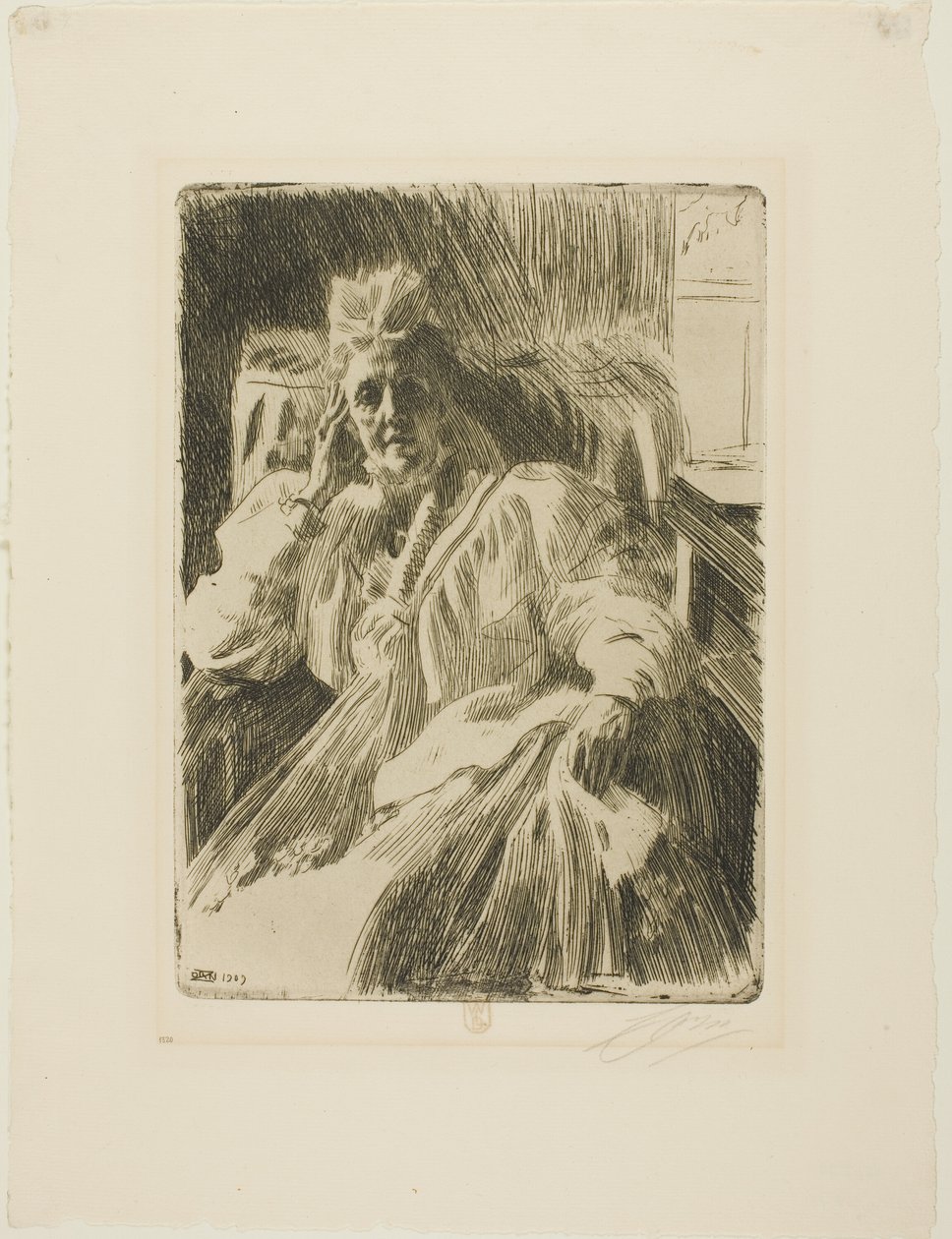 Dronning Sofia av Anders Leonard Zorn