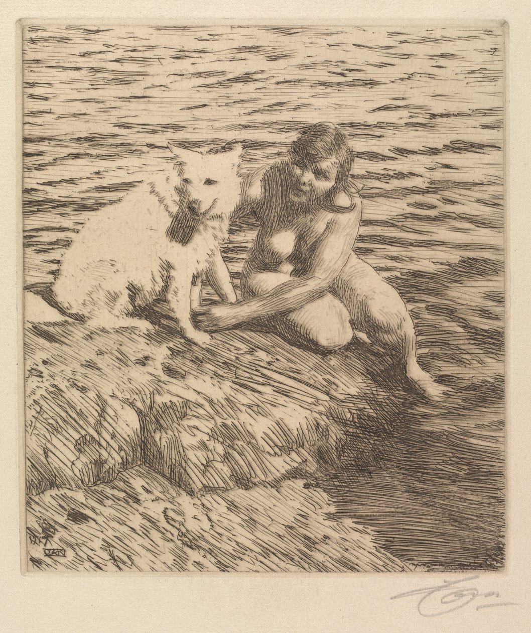 Sappo av Anders Leonard Zorn
