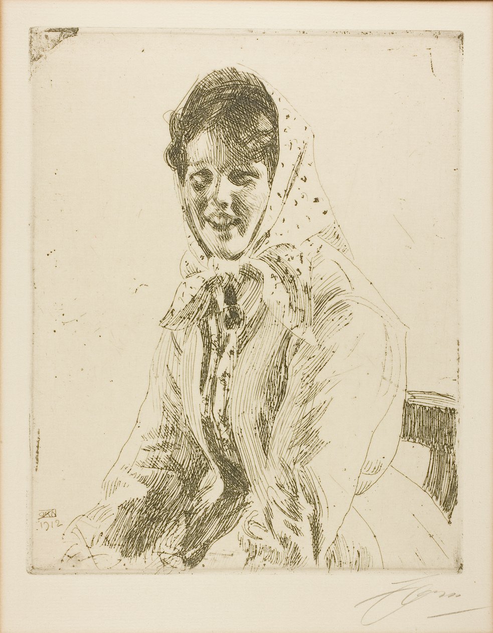En Skeri-jente av Anders Leonard Zorn