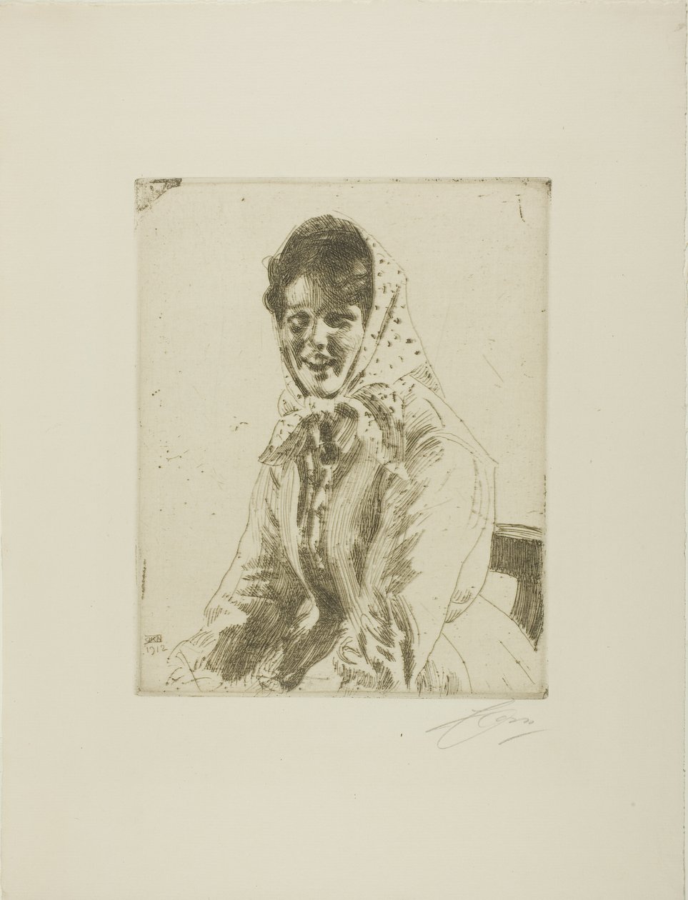 En Skeri-jente av Anders Leonard Zorn