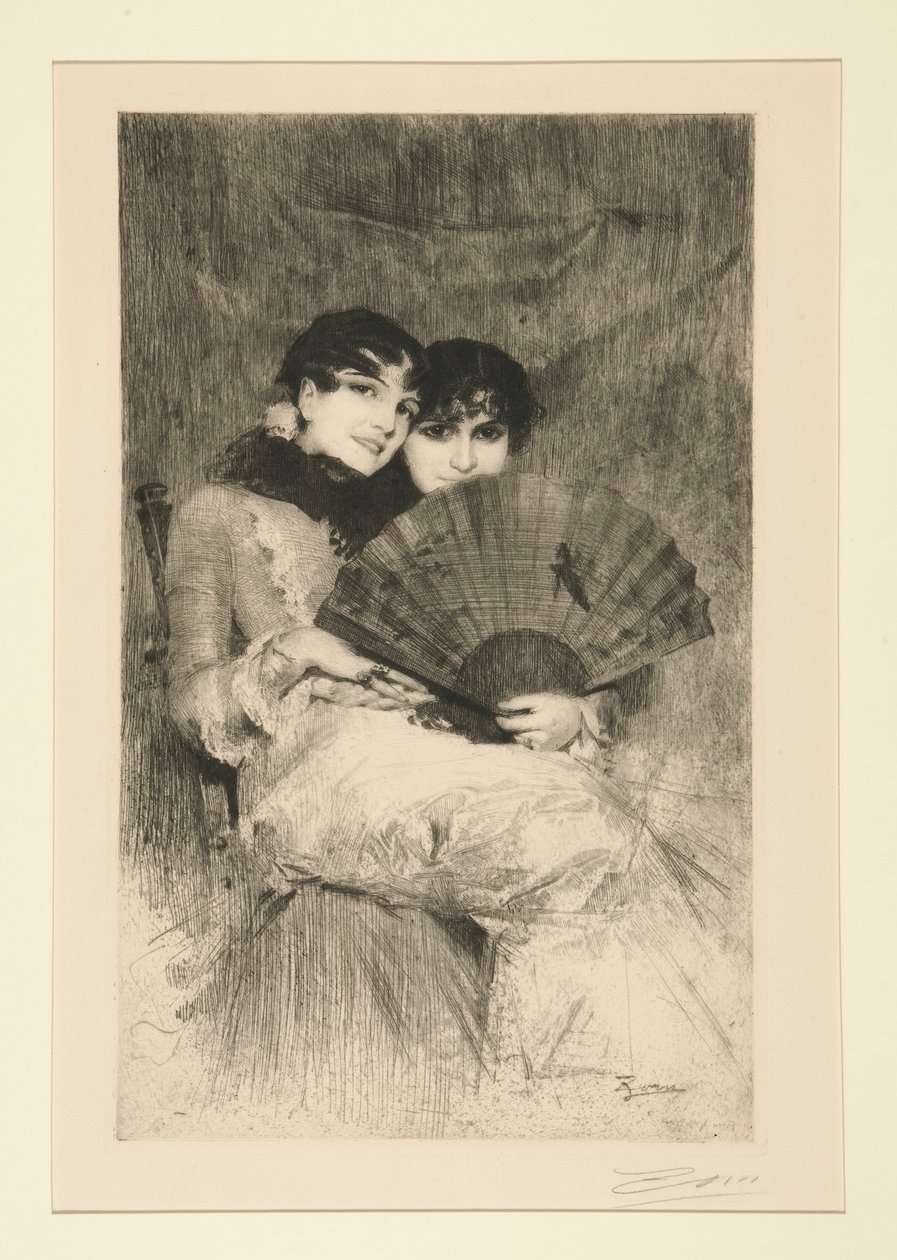 Spanske søstre av Anders Leonard Zorn