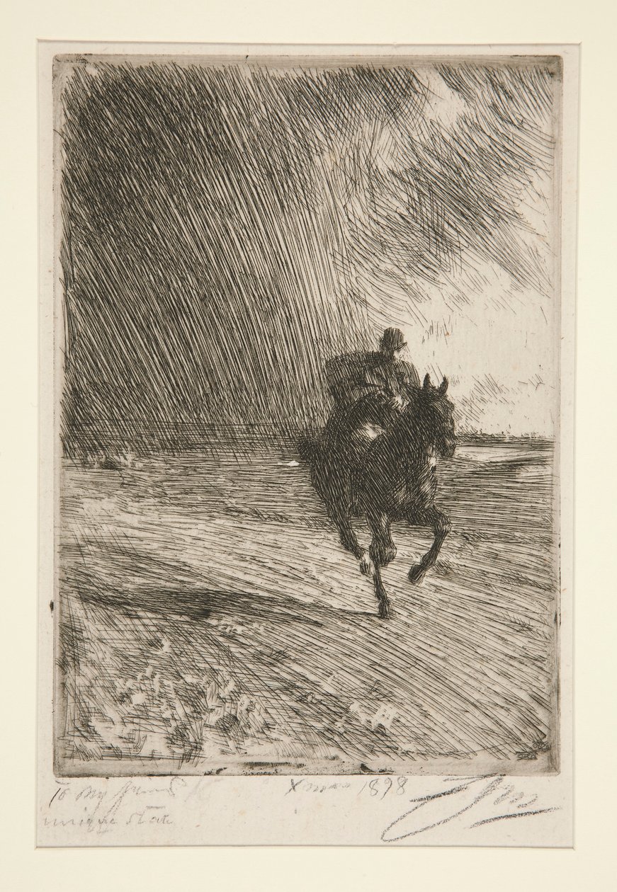 Storm av Anders Leonard Zorn