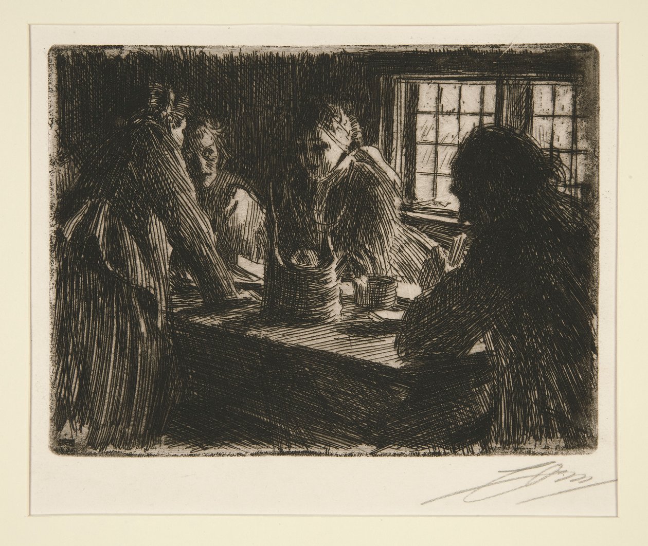 Brudepiken av Anders Leonard Zorn