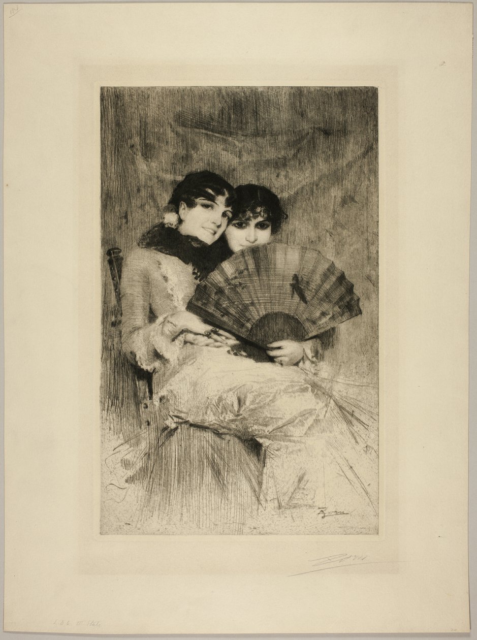 Kusinene av Anders Leonard Zorn