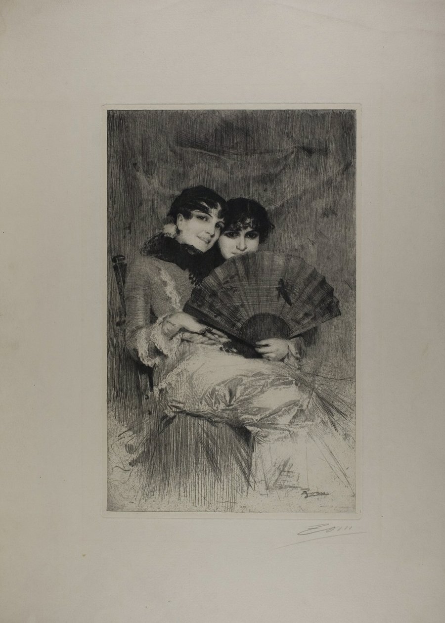 Kusinene av Anders Leonard Zorn