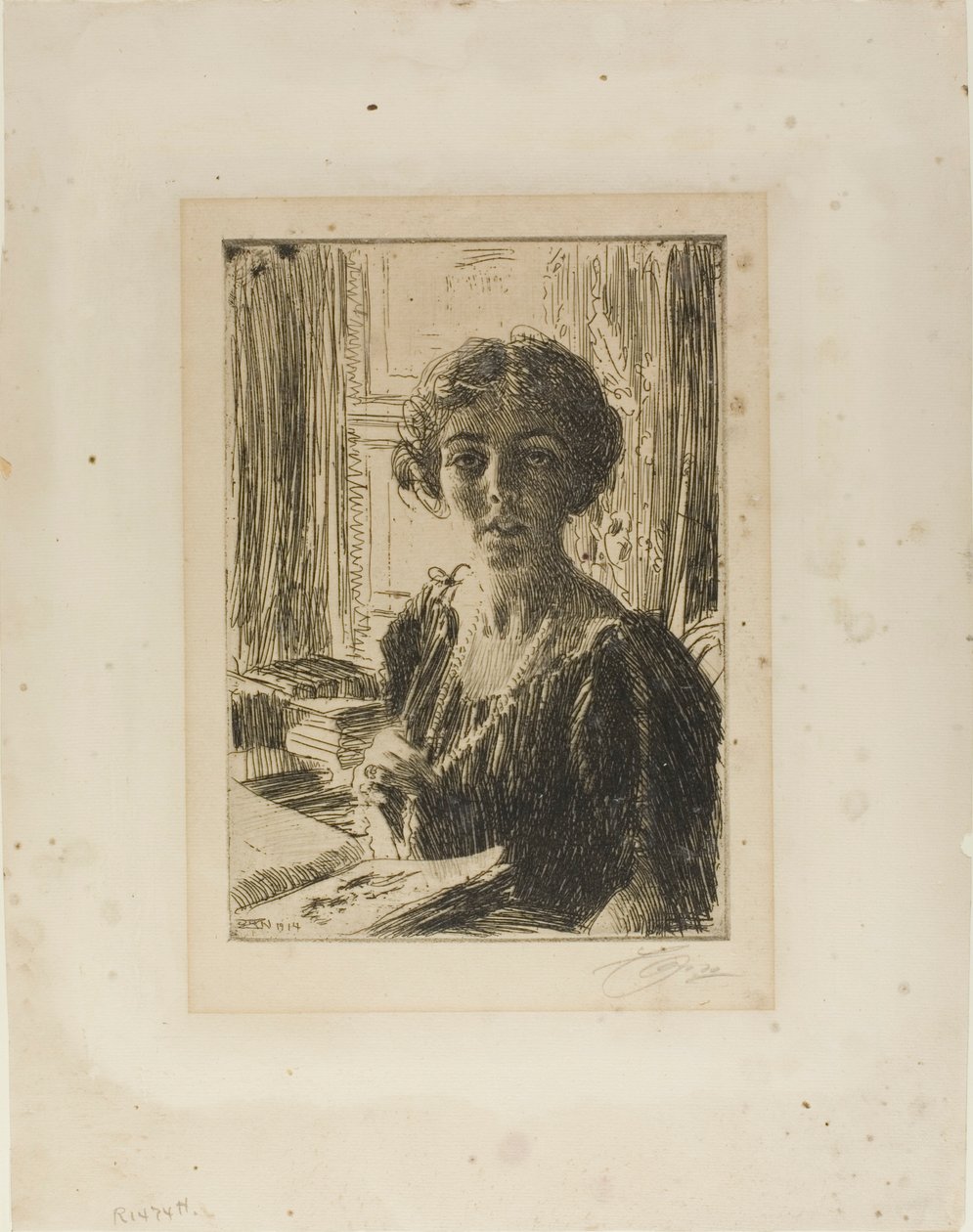 Kronprinsesse Margaret av Sverige av Anders Leonard Zorn