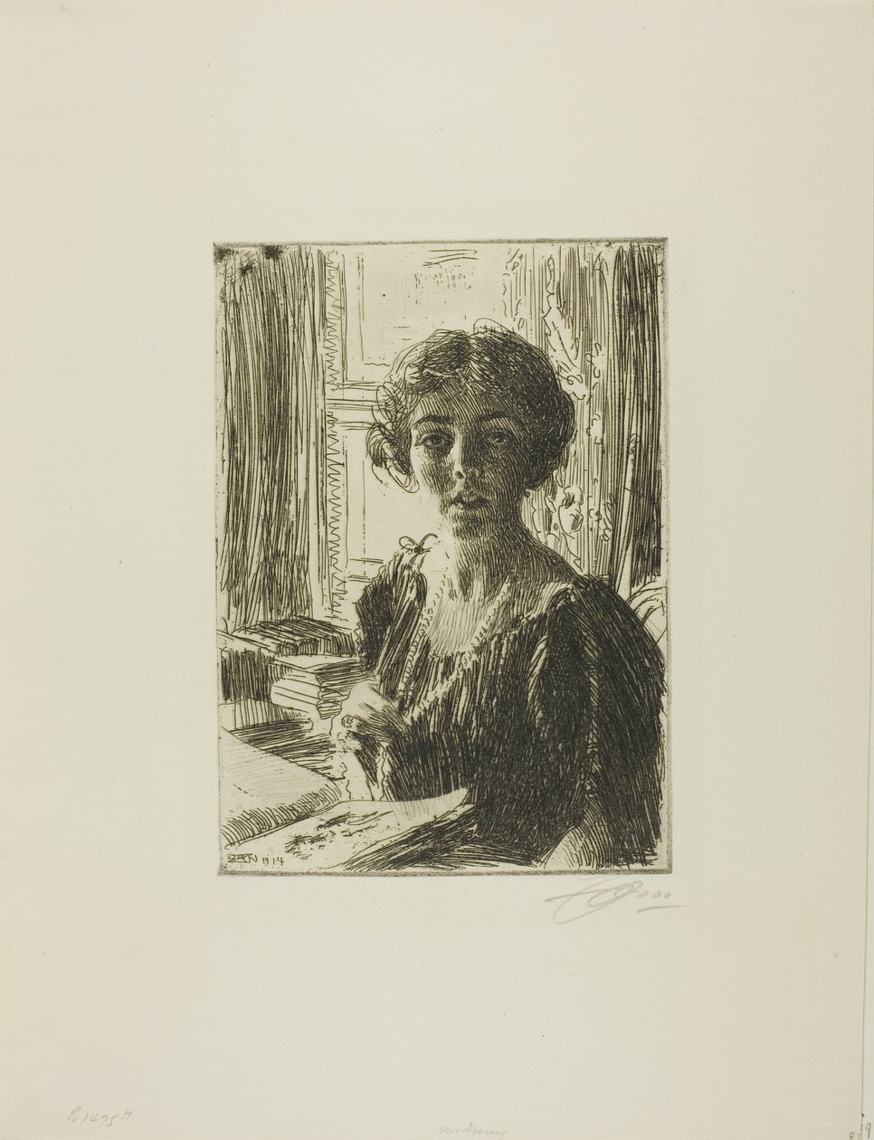 Kronprinsesse Margaret av Sverige av Anders Leonard Zorn