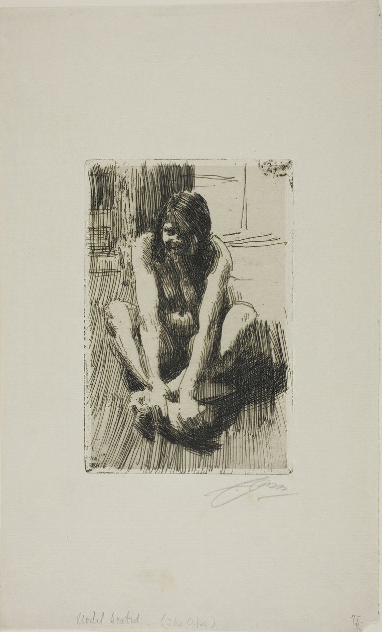 Frosken av Anders Leonard Zorn