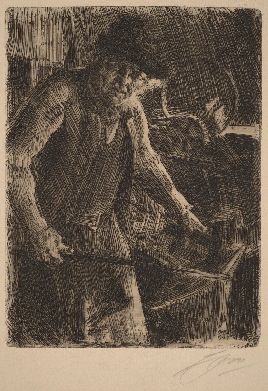 Mestersmeden av Anders Zorn