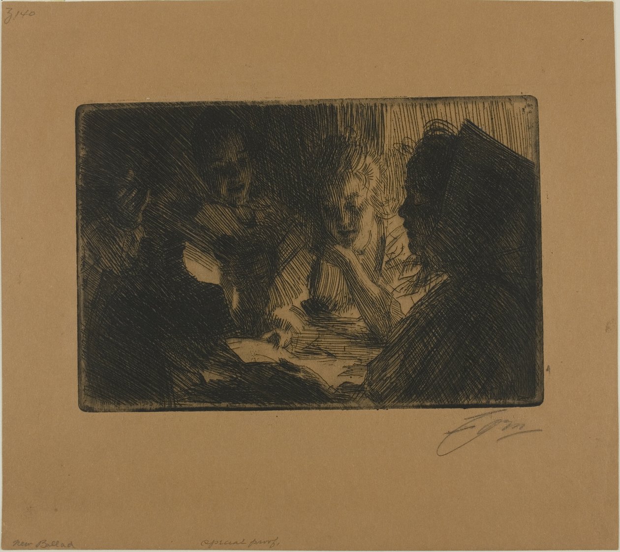 Den nye balladen av Anders Leonard Zorn