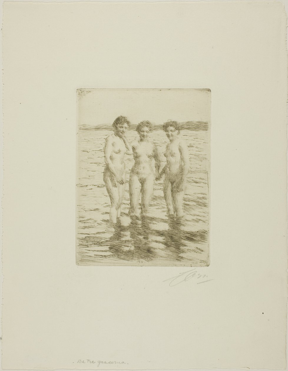De tre nåder av Anders Leonard Zorn