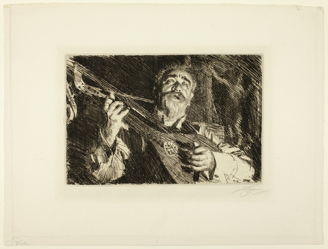 Vick av Anders Leonard Zorn