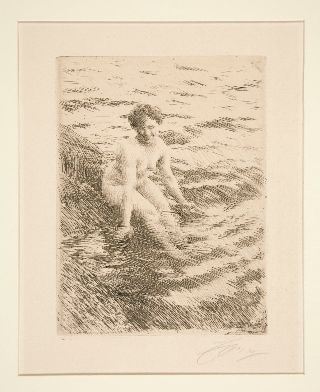 Våt av Anders Leonard Zorn